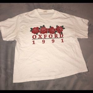 Brandy Melville/John Galt white  Oxford 1991 shirt